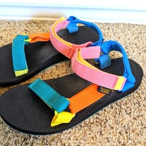 Teva Velcro Strap Sandals 7